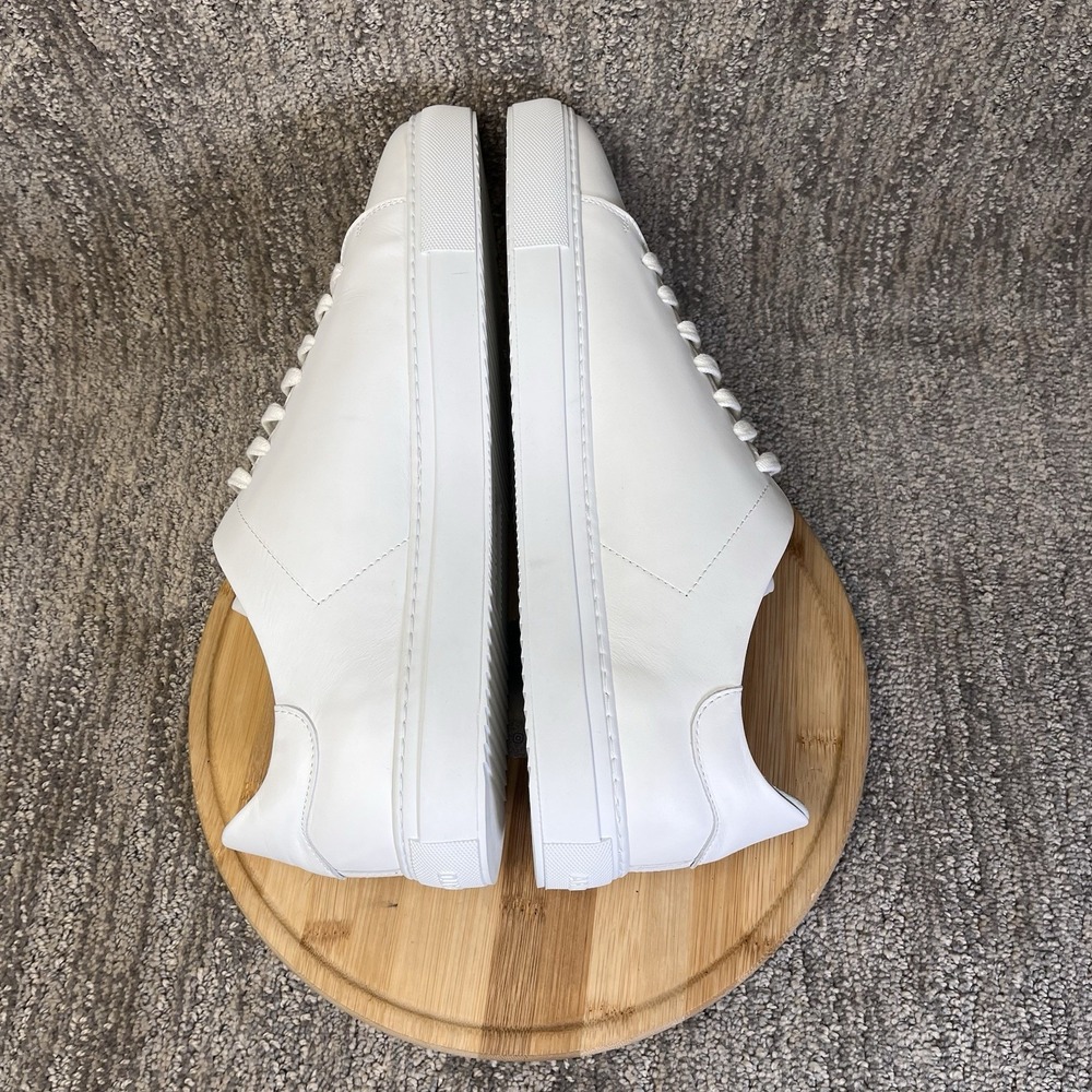 NEW Axel Arigato Clean 90 Sneaker Mens Size 14 White Leather Lace Up Casual Shoe - Picture 11 of 12